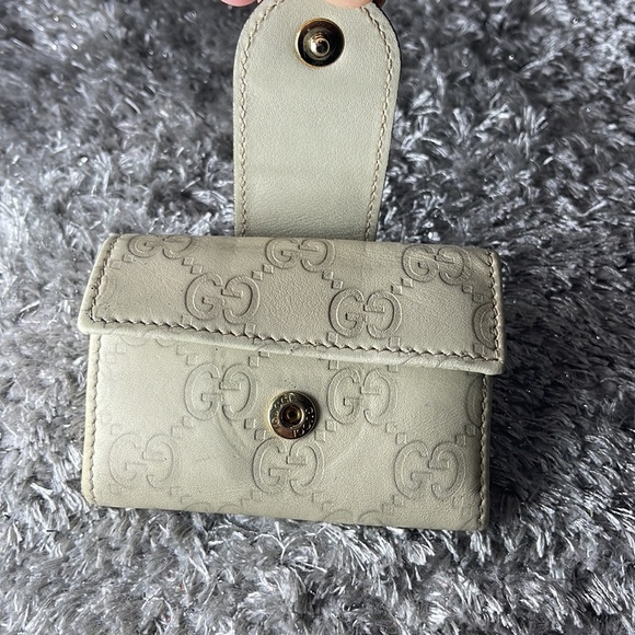 Gucci Key holder Key case Guccissima Beige Gold Woman Authentic - Picture 7 of 15